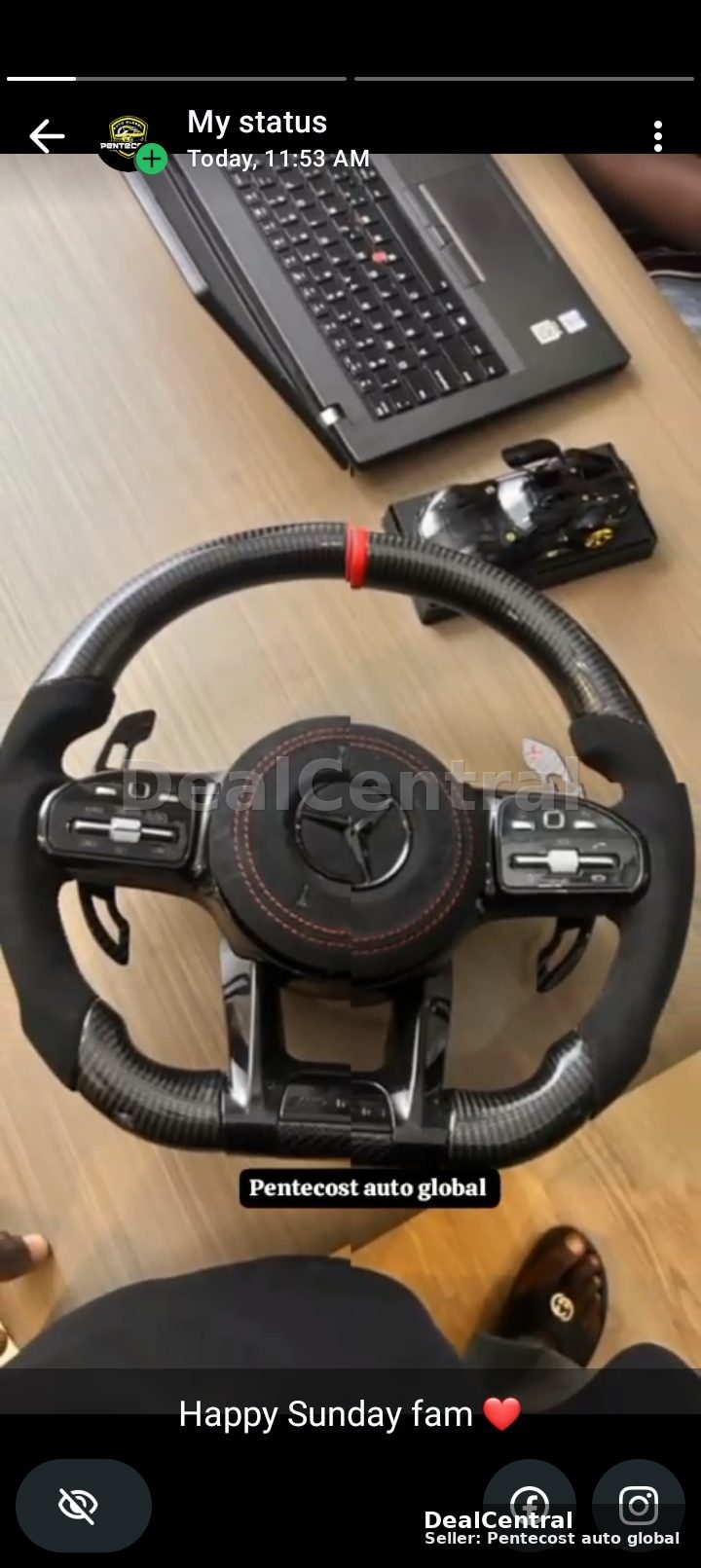 AMG steering wheel for GLE 2020