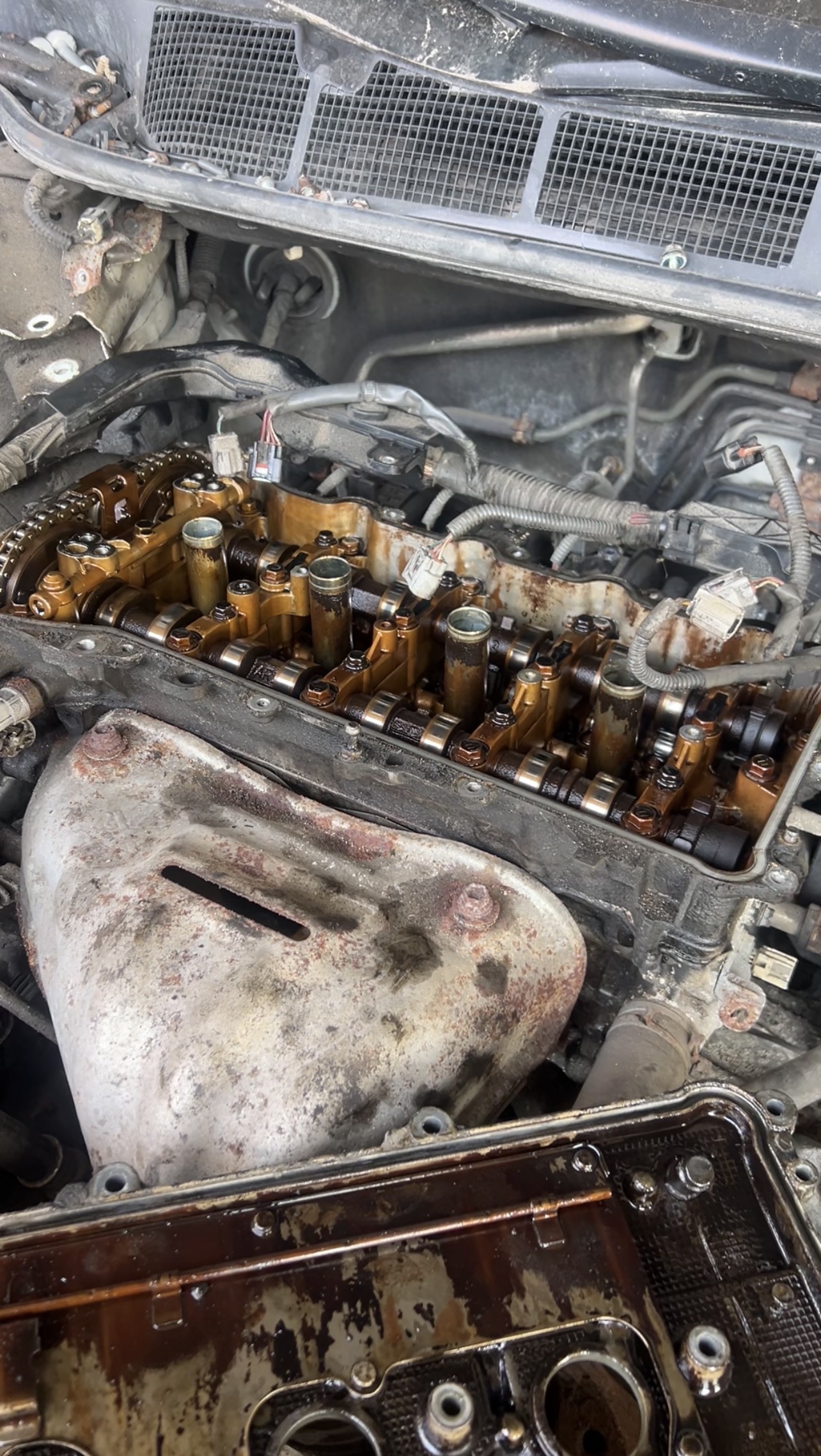 A Typical Result of late Or no maintenance on your car
